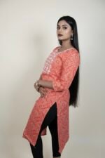 AMBERFLORA YOKE EMBROIDERED KURTI - Image 4