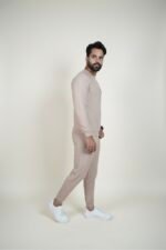 BEIGE ATHLEISURE CO-ORD SET - Image 2