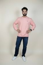 BLUSH PINK CASUAL CREW NECK PULLOVER - Image 2