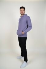 LILAC PURPLE CASUAL PULLOVER HOODIE