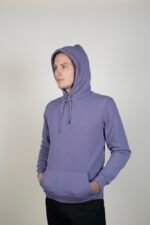 LILAC PURPLE CASUAL PULLOVER HOODIE - Image 4