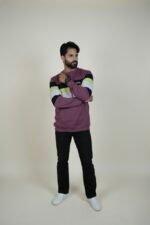 MAUVESPECTRUM STRIPED TEE - Image 2